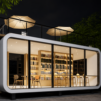 Cabine insonorisée et respirante en forme de pomme, maison conteneur modulaire, bureau privé et salle d'enregistrement pour chambre et amateurs de loisirs en plein air