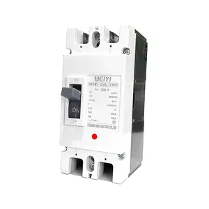 DC PV Intelligent MCCB 160a 200a 250amp 2p 250V 500V 750V 1000V dc circuit breaker mccb for solar panels