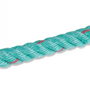 Haute résistance 32mm 3 brins Polysteel corde PP monofilament corde pour la marine