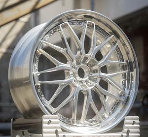 Centres et lèvres entièrement polis et brillants 18 19 20 21 22 24 pouces Roues forgées 2 pièces pour Impreza Crown Kia A5 Lexus IS - Product Image 5