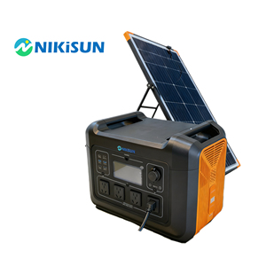 Sistema de Almacenamiento de Energía Solar Portátil NIKiSUN MPB-UPP2400 con Batería de Litio Ferrofosfato, Fuente de Alimentación para Exteriores, en Stock - Product Image 1