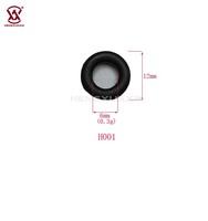 Petit anneau en D en plastique de bonne qualité 6mm anneaux en D de qualité boucle anneaux en D en plastique boucles pour sac à main poignée de sac