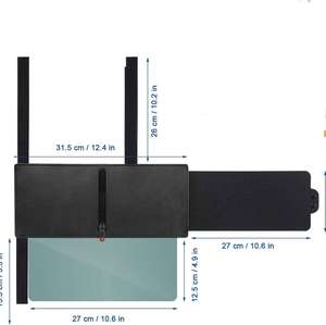 Visera Solar Antideslumbrante para Automóvil de Material PU, Visera Solar con Lente de Alta Definición para PC - Product Image 1