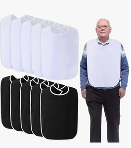 Bavoirs amusants en coton personnalisables pour adultes, lavables et ajustables, pour hommes, femmes, personnes âgées et handicapées - Product Image 4