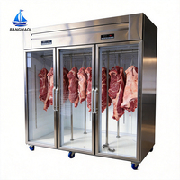 Réfrigérateur commercial vertical pour viande suspendue, vitrine de présentation de bœuf avec élimination des acides, armoire réfrigérée pour viande suspendue