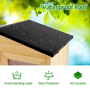 Caja de biblioteca para exteriores DIY de una sola cubierta de doble puerta para intercambio de literatura estanterías para Vecindarios escuelas - Product Image 3