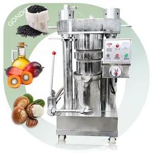 Extractor Nut Extraction Make Black Seed Cold Shea Butter Expeller Palm Kernel Oil Press Machine