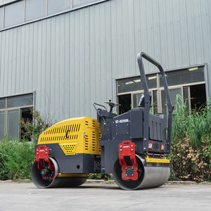 Hightop 1Ton 1000kg Rodillo de carretera Maquinaria de construcción de carreteras Rodillo de vibración hidráulico grande - Product Image 6