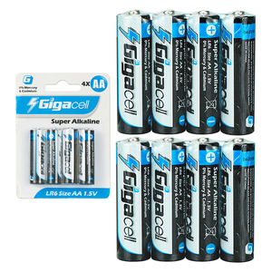 공장 직판 1.5V 사이즈 <span class=keywords><strong>LR6</strong></span> <span class=keywords><strong>AA</strong></span> <span class=keywords><strong>AM3</strong></span> 슈퍼 알카라인 배터리 (진공청소기, 전동공구, 모형 비행기, 전기 로봇용) - Product Image 1