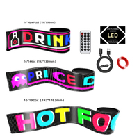Nouvel écran LED flexible d'affichage publicitaire extérieur personnalisable en couleur RVB avec contrôle par application pour voiture, camion Zuo Chi RXP