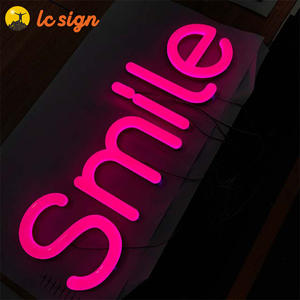 カスタムLEDレターフレックスネオンウォールサインロゴ広告ピザネオンサイン - Product Image 3