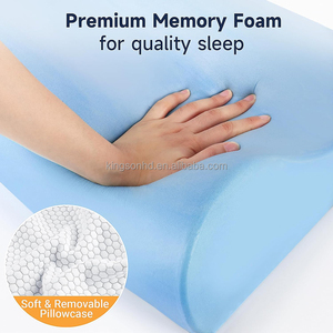 Neck <strong>Pillow</strong> <strong>Memory</strong> <strong>Foam</strong> Bed <strong>Pillows</strong> Support for Neck&amp;Shoulder Side Back Stomach Sleeper - Product Image 5
