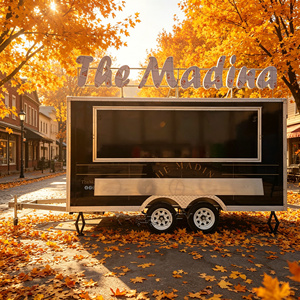 Remolque de Comida Rápida para Smoothies, Camión de Comida al Aire Libre para Sándwiches, Totalmente Equipado, Carrito de Bebidas VIN para Catering - Product Image 5