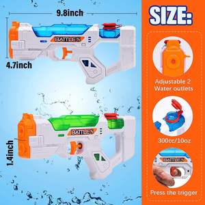 Waterpistolen Spuitpistolen 2 Pack Super Water Blaster Soaker Pistool Zomer Speelgoed Volwassenen Buiten Vechten Speelgoed Zwembad Strand - Product Image 6