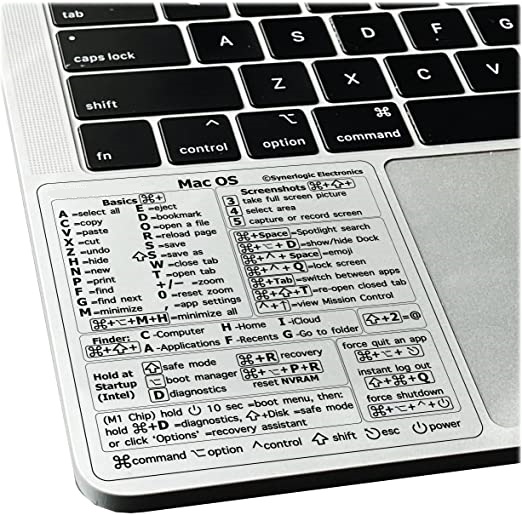 Adesivi Per Tastiera Inglese - Universali, Sfondo Trasparente, Lettere Arancioni Grandi - Set Di 3, Per PC, Laptop, Notebook - 2