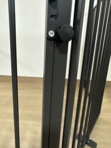 Parc <span class=keywords><strong>pour</strong></span> animaux de compagnie robuste à 6 panneaux intégrés et pliables, clôture fixe <span class=keywords><strong>pour</strong></span> animaux de compagnie, <span class=keywords><strong>barrière</strong></span> intérieure et extérieure <span class=keywords><strong>pour</strong></span> chiens et chats de grande, moyenne et petite taille - Product Image 6
