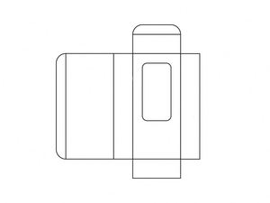 Custom Recycled Craft Paper Box Child Resistant Window Snack Pet Food Packaging Custom Color Gloss/Matt Lamination Custom Size - Product Image 3