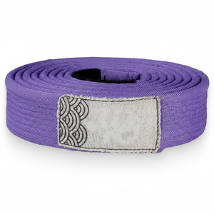 เข็มขัด Jitsu แบบชาวบราซิลอุปกรณ์ศิลปะการต่อสู้สีพื้นผ้าฝ้ายระบายอากาศได้ดีปรับแต่งได้ตามต้องการ - Product Image 1