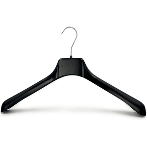 Cheap Custom logo Black White Women Skirt Wedding Dress <b>Hanger</b> <b>Jacket</b> Man Suit <b>Hanger</b> Coat Bikini Shirt Non slip Plastic <b>Hangers</b> - Product Image 1