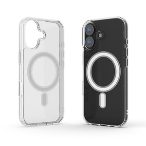 Étui de téléphone magnétique en TPU PC pour <span class=keywords><strong>iPhone</strong></span> 11 <span class=keywords><strong>12</strong></span> 13 14 15 16 17 Pro Max - Livraison rapide, <span class=keywords><strong>coque</strong></span> de téléphone portable <span class=keywords><strong>transparente</strong></span> pour <span class=keywords><strong>iPhone</strong></span> - Product Image 1