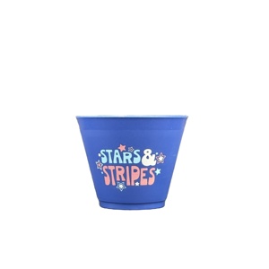 9 oz Frosted Clear Reusable Unbreakable Personalized Shatterproof <b>Cups</b> Full Color Party <b>Cups</b> - Product Image 4