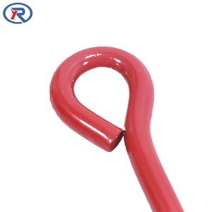 Ancla <span class=keywords><strong>de</strong></span> Tierra <span class=keywords><strong>de</strong></span> Acero Helicoidal <span class=keywords><strong>de</strong></span> Alta Resistencia con Recubrimiento en Polvo o Galvanizado, con Anillo para Cercas y Tiendas <span class=keywords><strong>de</strong></span> Campaña - Product Image 3