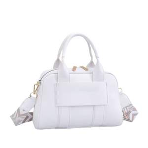 Sac bandoulière élégant haut de gamme pour femme, grande capacité, style Boston, polyvalent, chic, avec fermeture éclair, idéal pour les trajets quotidiens - Product Image 5