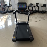 Tapis roulant électrique commercial intérieur à fort trafic avec écran LED, équipement d'entraînement cardio pour salle de sport