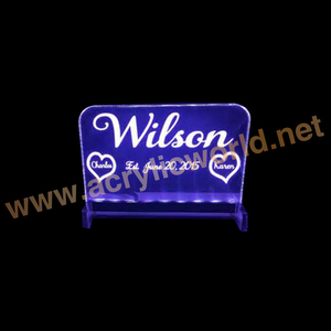 ¡Caliente! Letrero led acrílico personalizado, precio al por mayor, pantalla acrílica - Product Image 1