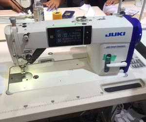 Macchina per cucire a punto piatto automatica a singolo ago con testa semi-secca a trasmissione diretta DDL-9000C-FMS - Product Image 2