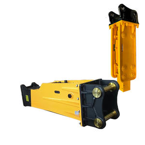 Casse-pierre triangulaire DEKAI, <span class=keywords><strong>marteau</strong></span> de démolition, brise-roche hydraulique pour chargeuse-pelleteuse, chargeuse compacte - Product Image 4