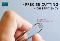 Découpeuse laser professionnelle Rayther Self Design 6060 haute précision à refroidissement par eau pour la découpe de métaux dans les domaines de la joaillerie et de l'industrie, avec IA