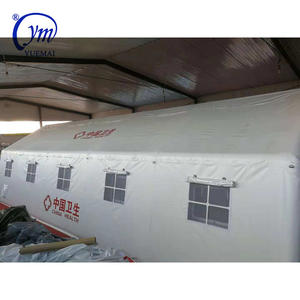Weißes Luftdichtes Windbeständiges Robustes <span class=keywords><strong>Canvas</strong></span> Notfall-Aufblasbares Sicherheits-Krankenhauszelt - Product Image 2