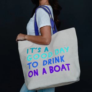 กระเป๋าถือผู้หญิงผ้าฝ้ายทอลายทแยงสีสันสดใสกระเป๋าชายหาดแฟชั่นฤดูร้อน - Product Image 3