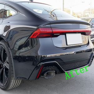 Difusor trasero con tubo trasero para <span class=keywords><strong>Audi</strong></span> <span class=keywords><strong>A7</strong></span>, directo de fábrica, 2020, 2021, <span class=keywords><strong>2022</strong></span>, RS7 - Product Image 5