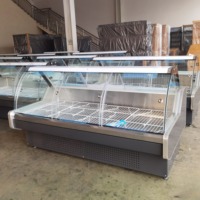 Comptoir Réfrigéré de Boucherie Alimentaire Vitrine Réfrigérée à Viande et Charcuterie