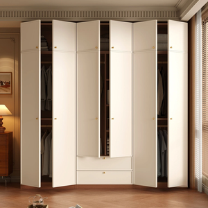 Mueble de lavandería moderno de diseño personalizado premium, mueble de lavandería resistente que maximiza el almacenamiento, almacenamiento de lavandería de OSB - Product Image 3