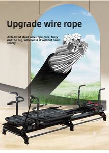 Nuova Macchina <span class=keywords><strong>Pilates</strong></span> Megaformer in Lega di Alluminio, Design Personalizzato e Durevole per Allenamento Yoga - Product Image 6