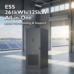 LITHTECH 1C Mini BESS ESS แบตเตอรี่ลิเธียม 261KWh ระบบสำรองไฟ UPS ระบบจัดเก็บพลังงาน อุปกรณ์จ่ายไฟแบบออลอินวัน อินเวอร์เตอร์ไฮบริด LiFePo4 100KW - Product Image 1
