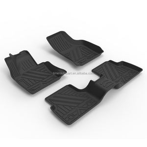 Tapis de sol toutes saisons antidérapants en TPE super bon marché pour véhicules électriques pour <span class=keywords><strong>VW</strong></span> ID.4 Touareg Tiguan Bora - Product Image 2