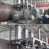 Machine de pyrolyse à petite échelle pour le recyclage des huiles usagées, des boues, des plastiques usagés et des pneus en huile combustible