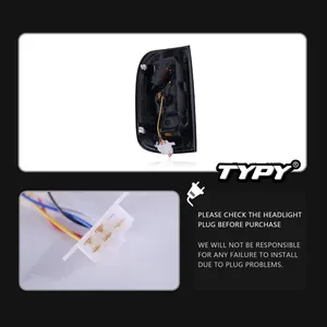 Luz Trasera TYPY para Toyota Tacoma 1995-2004, Actualizada con Nueva Luz Trasera LED Dinámica DRL con Señal de Giro, Accesorios para Auto - Product Image 4