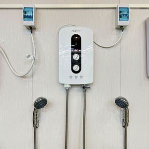 เครื่องทำน้ำอุ่นไฟฟ้าอัจฉริยะ, 5500W 220V พร้อมปั๊มเครื่องทำน้ำอุ่นเครื่องทำน้ำอุ่นเครื่องทำน้ำอุ่นไม่มีถังสำหรับอาบน้ำ - Product Image 2