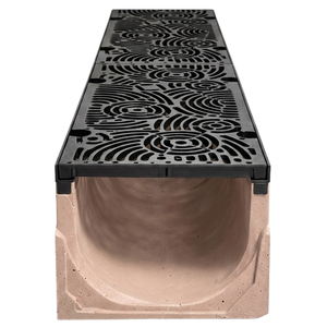 Canal de drainage linéaire en béton polymère préfabriqué en forme de U à bas <span class=keywords><strong>prix</strong></span> avec grille DI classe F900 - Product Image 2
