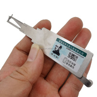Lishi HU66 v.3 Ign/Dr/Bt 2 en 1 Serrure de porte de voiture Choisissez un bras
