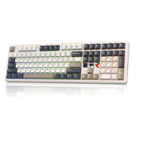 AULA F108 Pro V2 Esports Gaming Mechanical Keyboard Tri-Mode 100% Layout Keycaps RGB Backlight Hot-swap for PC Computer Gamers
