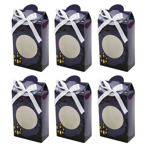 Boîte cadeau en carton rigide avec ruban, design mignon, pour bonbons et cadeaux d'Halloween, vente en gros - Product Image 3