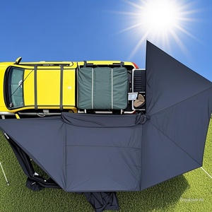 Toldo Lateral para Auto, Tipo Carpa de Techo, Super Resistente a la Lluvia, 270 °   Carpa en Forma de Abanico de Tela Oxford para Acampar al Aire Libre - Product Image 1