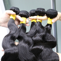 Lots de Cheveux Brésiliens Vierges Non-Remy 12A à Cuticules Alignées, Ondulés Naturels, Petits Nœuds Simples, Pointes Saines