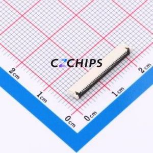 CAX-AFC34-34XIB-H1.2 FFC/FPC Connector SMD,P=0.5mm,Connector Flip Cover Type Double Side Contact / Top Bottom Contact 34P 0.5mm - Product Image 2